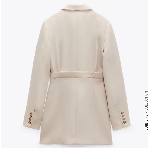 Luxurious Cream blazer dress - Picture 7 of 10